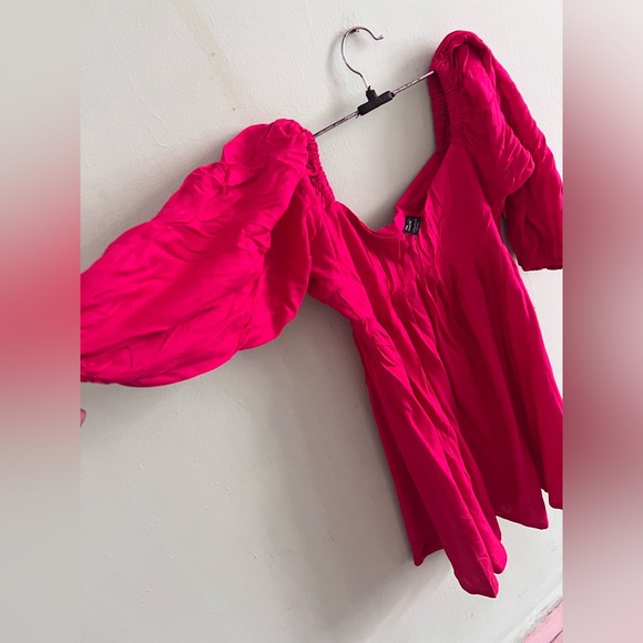 Zara pink mini dress perfect for Valentine’s Day ❤️ - Picture 5 of 5